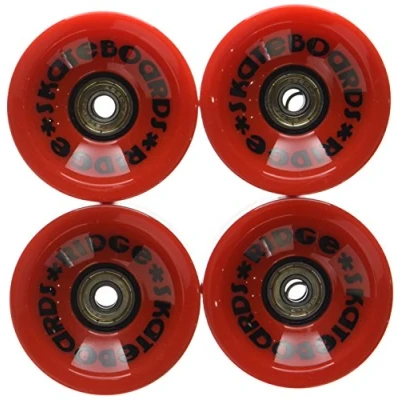 Imagen de Ridge Skateboard Ruedas 70mm 78A PU Incluye rodamientos ABEC Juego Completo de 4