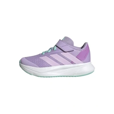 Imagen de adidas Duramo SL2 Hook and Loop Shoes Kids, Zapatillas para Correr Unisex niños, Powder Plum/Ice Lavender/Flash Aqua, 34 EU