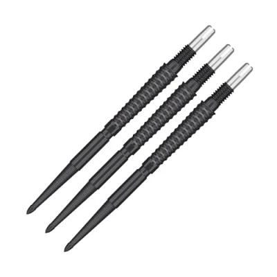 Imagen de Target Darts Swiss Point Storm Puntas de Dardos, LNC (Pack 3 Puntas) 30MM Negro Intercambiables para Storm, Accesorios Profesionales Dardos
