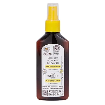 Imagen de Camomila Intea Loción Reflejos Rubios Aclarador de cabello Rubio Sin Alcohol Con extracto natural ecológico manzanilla que aclara y protege el 100 ML