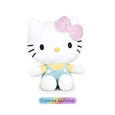 Imagen de Hello Kitty pleuche 15cm 4 mod (Famosa 760016573) , color/modelo surtido