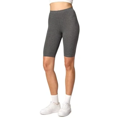 Imagen de Merry Style Leggins Cortos Mallas Deportivas Mujer Shorts Pantalones para Verano de Mujeres MS10 145 (Melange Oscuro, L)