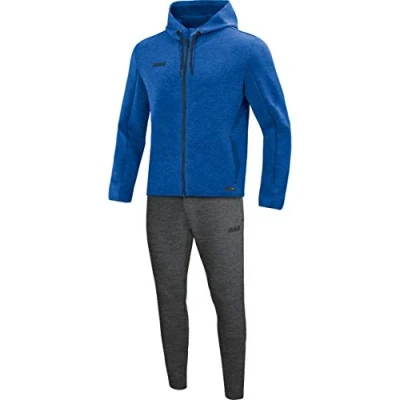 Imagen de JAKO Premium Basics mit Kapuze Chándal, Mujer, Royal Jaspeado, 44