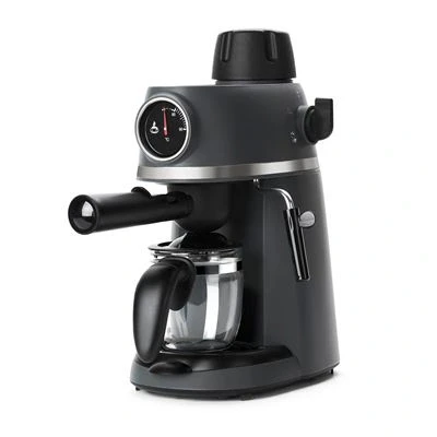 Imagen de Cafetera express Black+Decker BXCO800E, 800 W, 3.5 bar, 0.24 l, 4 Tazas, Espumador de boquilla, Negro