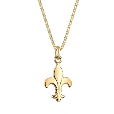 Imagen de Elli Basic Halskette Schwertlilie Collar goldcoloured, Mujer, Talla: 45, Gold coloured
