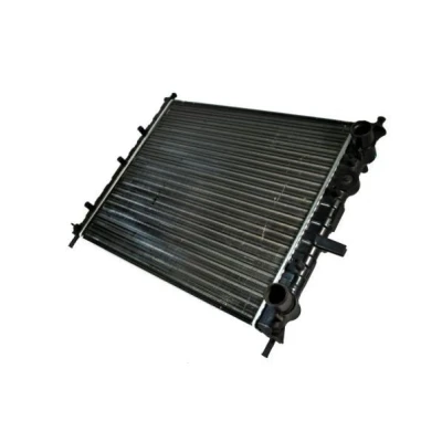 Imagen de THERMOTEC D7F023TT Radiador, refrigeración del motor Aluminio 415 480 34 Caja de cambios manual Aletas unidas mecánicamente