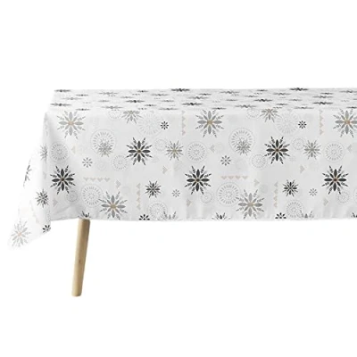Imagen de Douceur d&#039;Intérieur ENCHANTE Mantel Rectangular (150 x 300 cm), Color Blanco