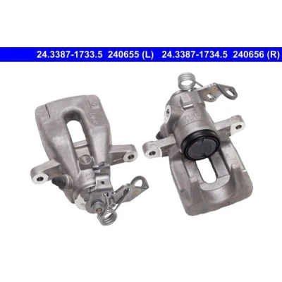 Imagen de ATE 24.3387 1733.5 Pinza de freno Aluminio sin soporte PEUGEOT: 207 CC, 208 I Hatchback, CITROËN: C3 III, II