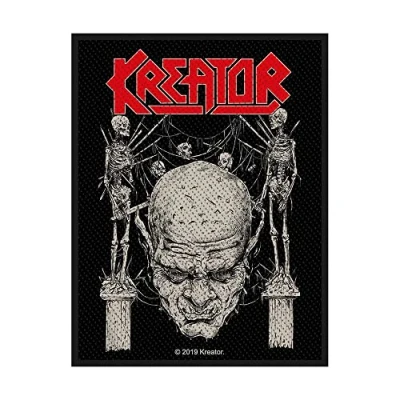 Imagen de KREATOR Parche de calavera y esqueletos 7,5 cm x 10