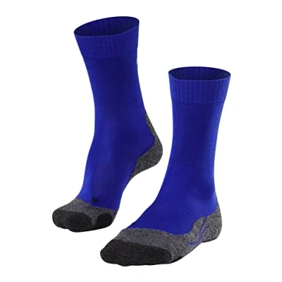 Imagen de FALKE TK2 Explore Cool M SO lyocell hilo funcional anti ampollas gruesa 1 par, Calcetines para senderismo Hombre, Azul (Yve 6714), 44 45