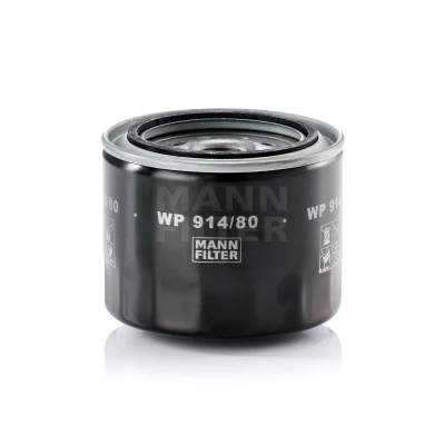 Imagen de MANN FILTER WP 914/80 Filtro de aceite M 24 X 1.5 con válvula bloqueo retorno enroscable TOYOTA: Corolla VI Liftback, Starlet III Hatchback