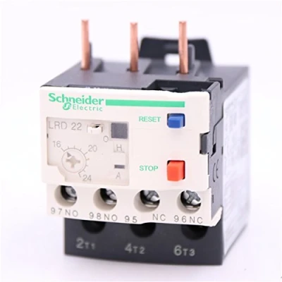 Imagen de Schneider Electric LRD22 TeSys LRD Reles de Sobrecarga Térmica, 16… 24A, Clase 10A, 45mm x 70mm