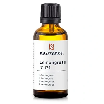 Imagen de Naissance Aceite Esencial de Lemongrass Flexuosus 50ml 100% puro, vegano y no OGM