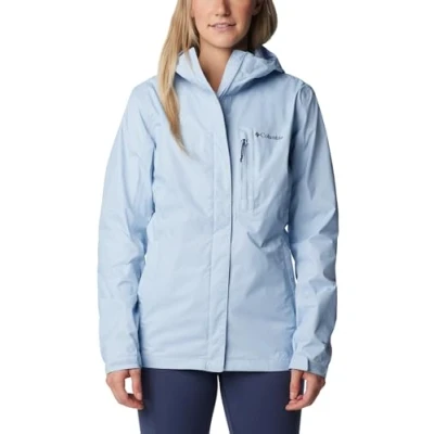 Imagen de Columbia Pouring Adventure Jacket, Chubasquero Impermeable para Mujer, Whisper, Talla S