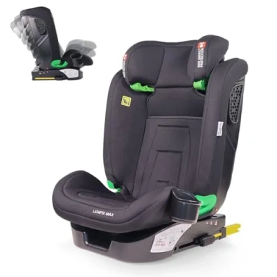 Imagen de Mobiclinic® Kids, Silla de coche, i Size, ISOFIX, Grupo 2/3, 36kg, 4 12 años, Lionfix MAX, Evolutiva, 100 150cm, Protección lateral, Reposacabezas Regulable, Reclinable 3 posiciones, Portabotellas