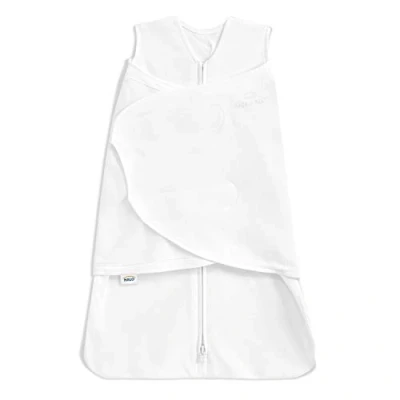 Imagen de HALO® Sleep Sleepsack® Swaddle, 1.5 TOG 100% algodón Blanco Manta para bebé recién Nacido, Unisex niños y niñas, 3 6 Meses