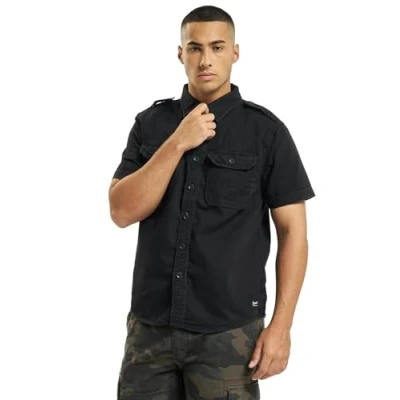 Imagen de Brandit Vintage Camisa, Hombre, Talla: XXL, Black