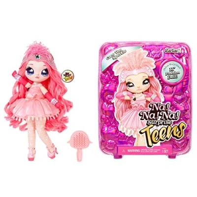 Imagen de RAINBOW HIGH Na Surprise Teens Muñeca de moda COCO VAN SPARKLE, grande y suave para coleccionar con ropa accesorios lujo, Serie 1, Edad: a partir 5 años, Multicolor, Tamaño NEW/11 inches