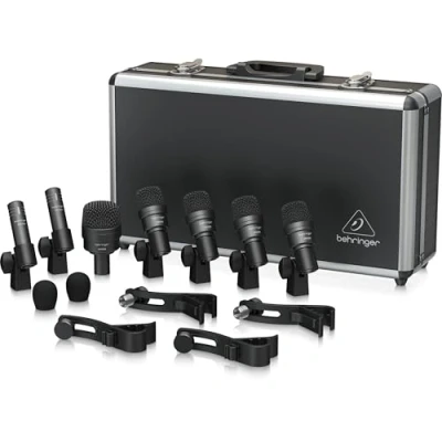 Imagen de Behringer BC1200 Juego de micrófonos tambor profesional 7 piezas para aplicaciones estudio y en vivo