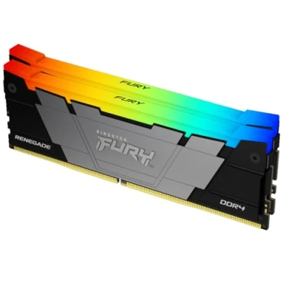 Imagen de Kingston FURY Renegade RGB 16GB 3600MT/s DDR4 CL16 DIMM (Kit de 2) Memoria gamer para Ordenadores sobremesa KF436C16RB2AK2/16