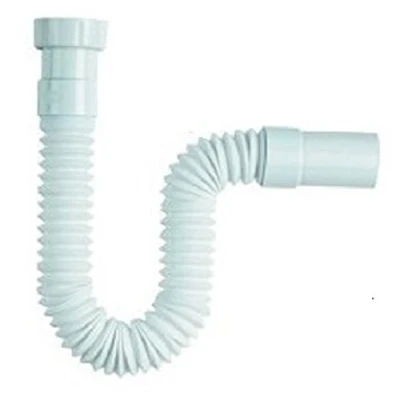 Imagen de Tubería flexible universal para desagüe, con trampa residuos de 1 1/2&quot; a diámetros 40 50 mm