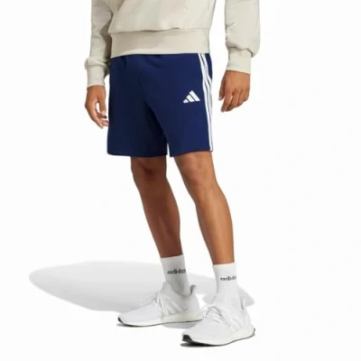 Imagen de adidas Sportswear Essential Three Stripes Short Pantalón corto de deporte, Hombre, Talla: 3XL, Dark blue/white