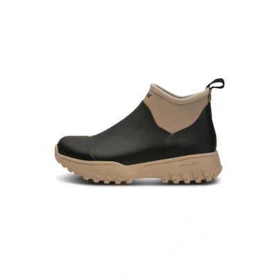 Imagen de Woden Stiefel Irene Waterproof Botas de agua, Mujer, Talla: 37, Black coffee cream Zapatos