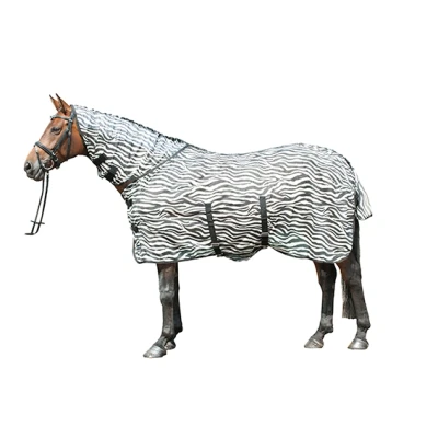 Imagen de HKM Fly Rug Zebra with neck