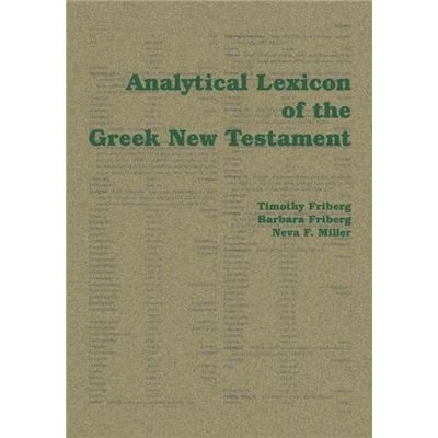 Imagen de Analytical lexicon of the greek new testament paperback