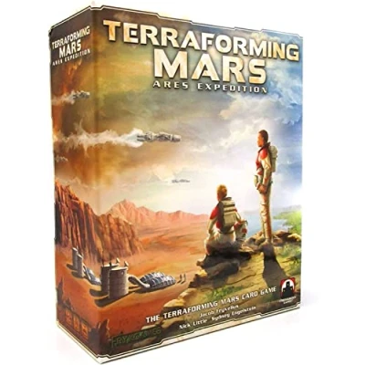 Imagen de Stronghold Games SGTMCG1 Terraforming Mars: Ares Expedition Juego de Mesa, Negro, a Partir 14 años, 1 4 Jugadores, 45 60 Minutos Tiempo