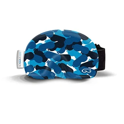 Imagen de SOGGLE Gafas de esquí (microfibra, talla única), color camuflaje 03 azul
