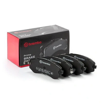 Imagen de BREMBO P 56 039 Juego de pastillas freno con avisador acústico desgaste sin accesorios NISSAN: Patrol GR 5 SUV, ALMERA 1 Hatchback,