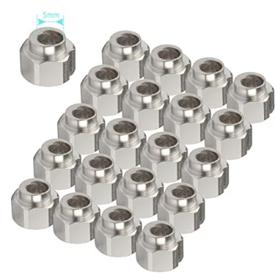 Imagen de Chudian 20pcs 5mm Tuerca excéntrica usada con Rodillo Ruedas para Impresora 3D, Diámetro 5 mm espaciadores de Aluminio V la Rueda Extrusión 3D