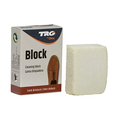 Imagen de TRG The One Goma Limpiadora para Calzado de Ante y Nubuck Bloque Borrador manchas en Zapatos Limpieza cuidado piel,