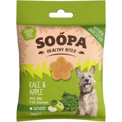 Imagen de Soopa 11S0HB02 Palitos dentales para perros, berza y manzana, 50 g