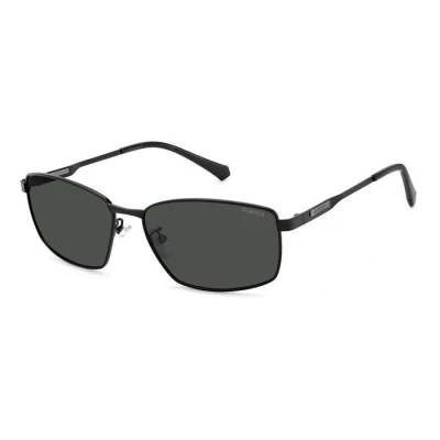 Imagen de Polaroid PLD 2137/S Gafas de Sol para Pesca Negro Gris polarizadas