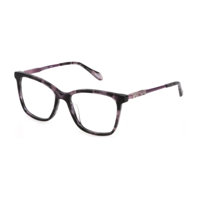 Imagen de Just Cavalli VJC007 Gafas, Shiny TRANSP.Violet Havana, 53 para Mujer