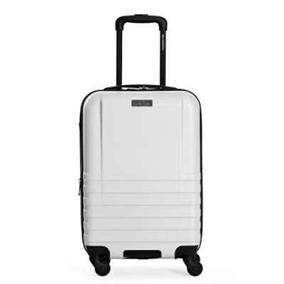 Imagen de Ben Sherman Derby Hereford Sunderland Maleta de Viaje Vertical giratoria, White, 4 Wheel 28&quot;, Equipaje Giratorio Ruedas, Mano 28 Pulgadas, Color Blanco