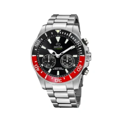 Imagen de JAGUAR Reloj Modelo J888/3 de la colección Connected, Caja 45,7 mm Negro con Correa Acero para Caballero