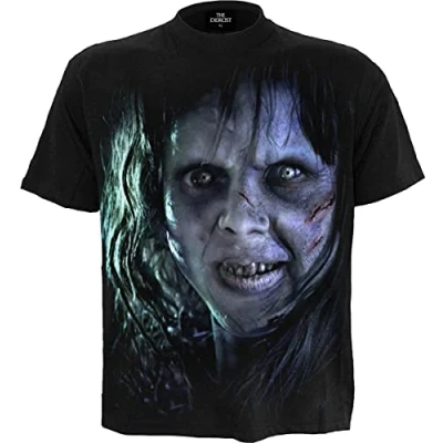 Imagen de Spiral WB Horror The Excorcist Regan Camiseta Negro XXL
