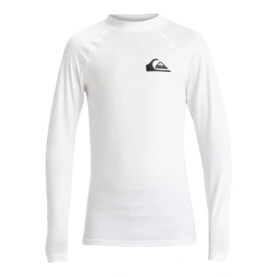 Imagen de Quiksilver Everyday Youth Camiseta de lycra/neopreno para niños, Talla: 10a, White