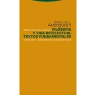 Imagen de Filosofia Y Vida Intelectual: Textos Fundamentales