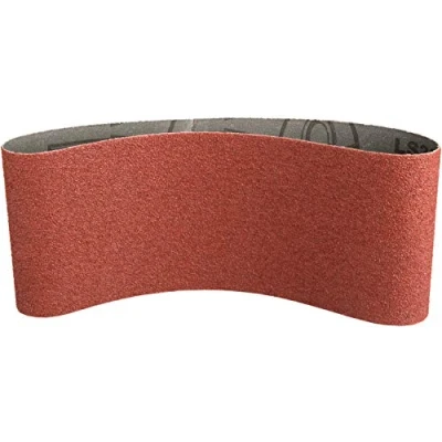 Imagen de Klingspor 4117 Abrasive Bands for Portable Sander, LS 309 XH, 75 x 508 mm,rojo, Grain 80, F5 UK