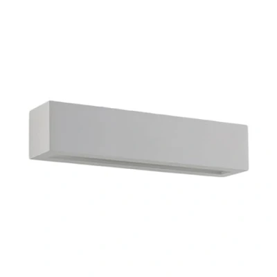 Imagen de Lámpara de pared &#039;Tjada&#039; (Moderno) en Blanco hecho Cerámica, Arcilla, Yeso e.o. para Salón &amp; Comedor (2 llamas, G9) Lindby aplique