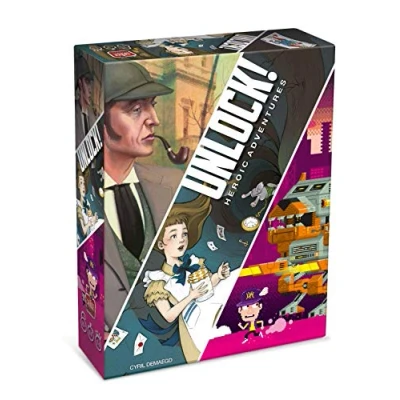 Imagen de Asmodee Desbloquear Heroic Adventures Juego De Mesa Edición En Italiano, Multicolor (8984)