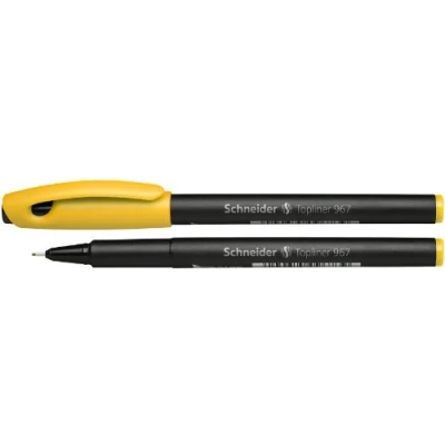 Imagen de Schneider Topliner 967 Fineliner Plumas 0,4 MM Amarillo