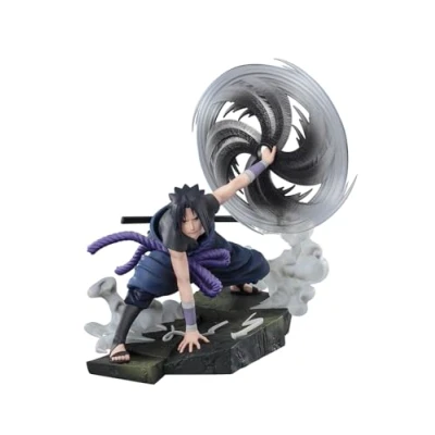 Imagen de Sasuke Uchiha The Light &amp; Dark of mangekyo Sharingan Ver. Extra Battle Fig. 20 cm Naruto figuarts Zero