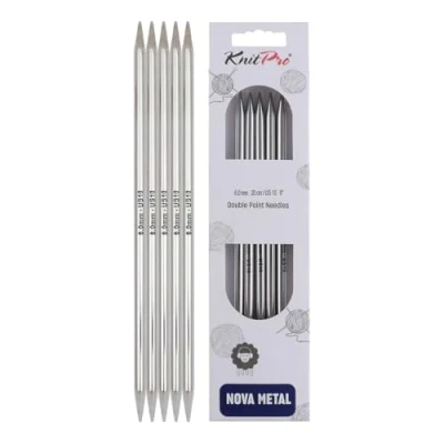 Imagen de Knit Pro Agujas para Calcetines KnitPro Nova Metal (20cm x 6.00mm) 1 Unidad