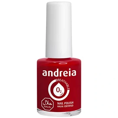 Imagen de Andreia Vernis Halal Esmalte de Uñas Vegano, Permeable y Transpirable que cumple con los requisitos Sombras Rosa