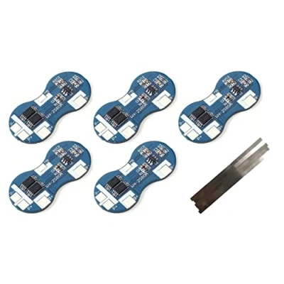Imagen de 5pcs 2S 4A 7.4V Li Ion Litio 18650 BMS PCM Placa de protección batería + 5uds Tira níquel